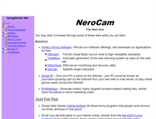 Tablet Screenshot of nerocam.com